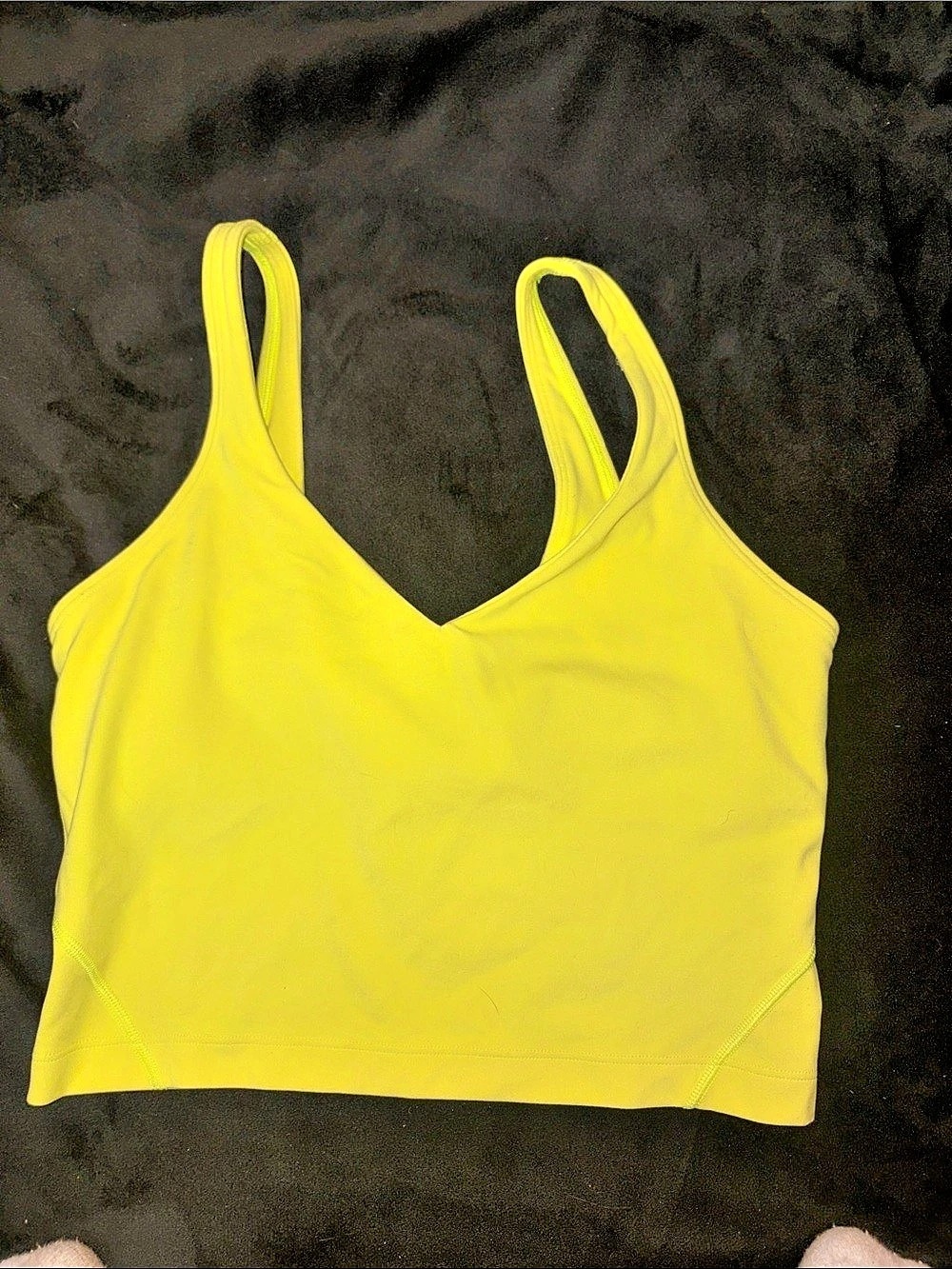 Lululemon Align Tank Top Yellow Athletic Tank